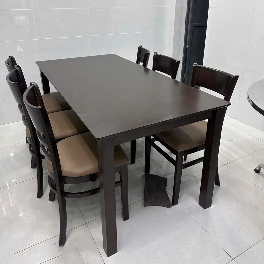 Bàn Ghế Ăn Cabin 6 Ghế – Z78