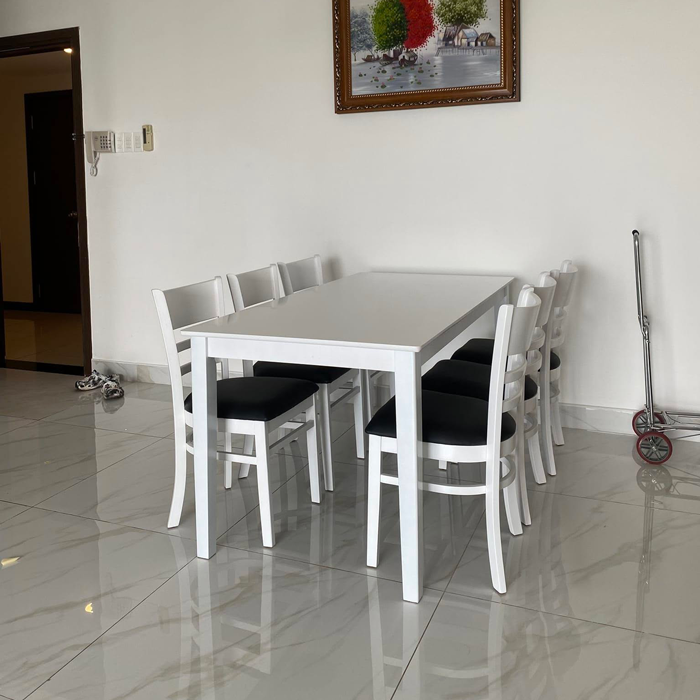 Bàn Ghế Ăn Cabin 6 Ghế – Z78
