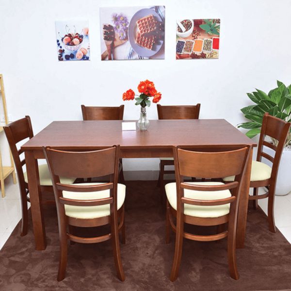 Bàn Ghế Ăn Cabin 6 Ghế – Z78