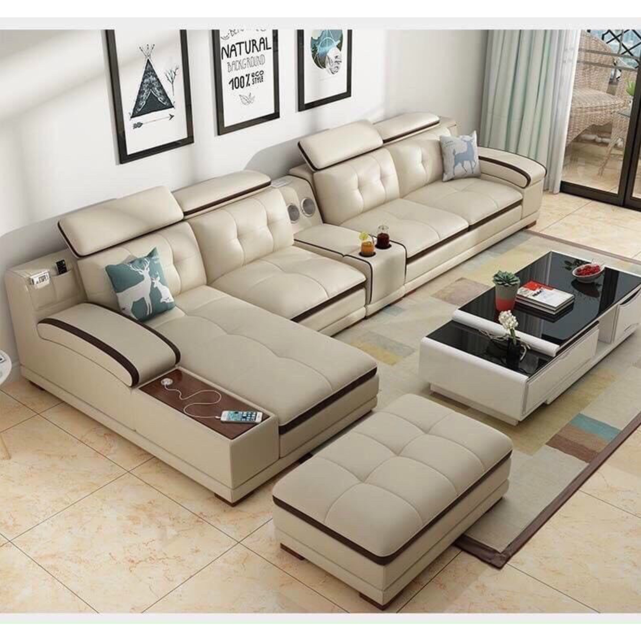 Sofa L cao cấp A24