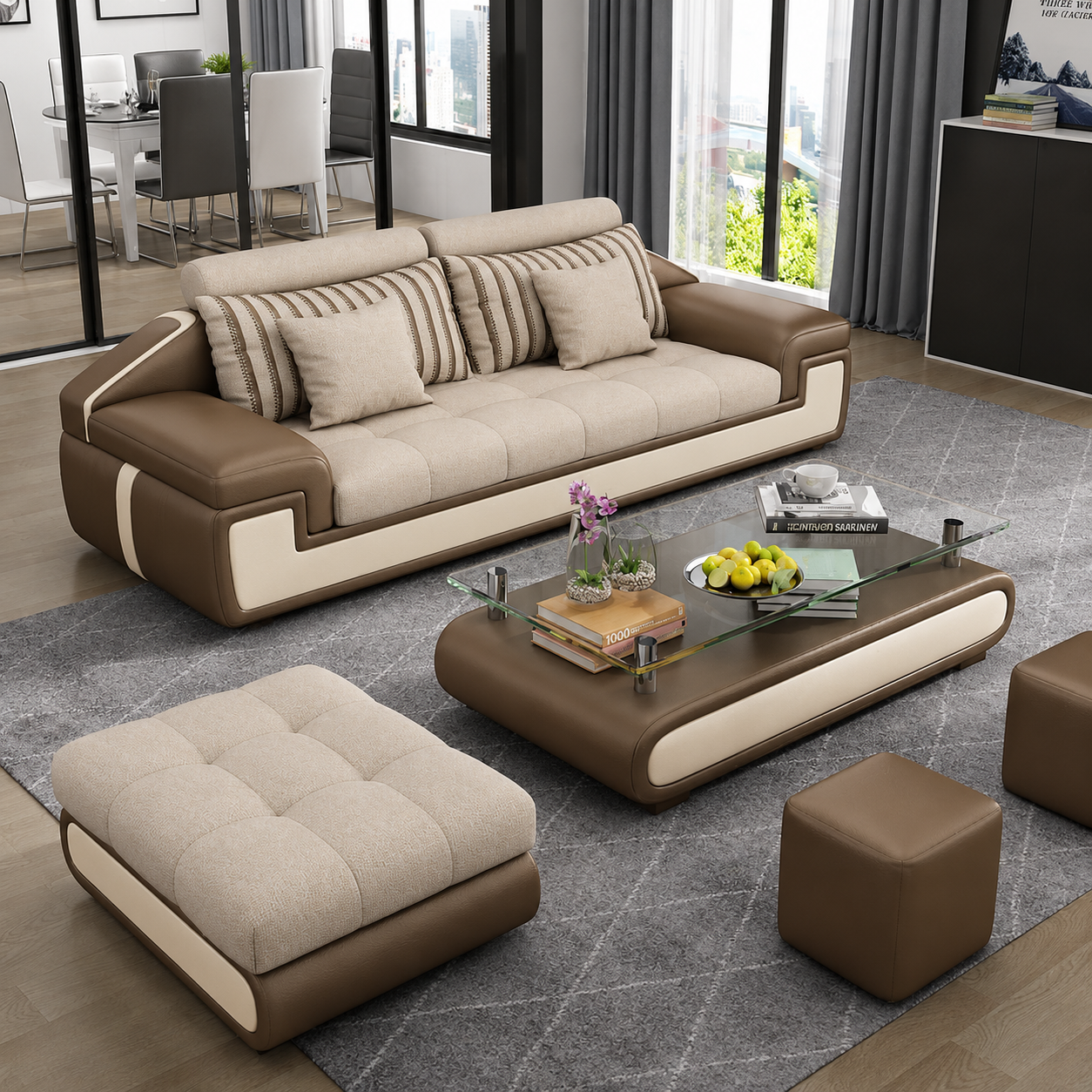 Bộ Sofa Phòng Khách Giá Rẻ – SB128