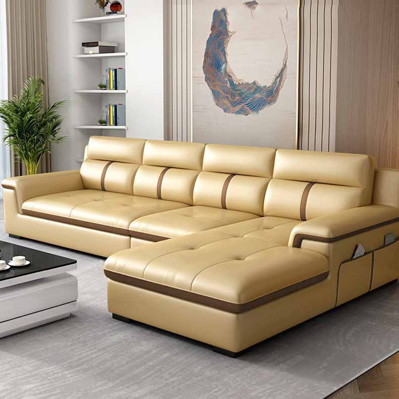 Sofa Góc L Cho Phòng Khách Hiện Đại – A82