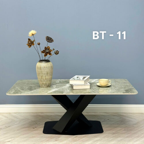 Bàn Sofa Mặt Đá Chân Sắt – BT131