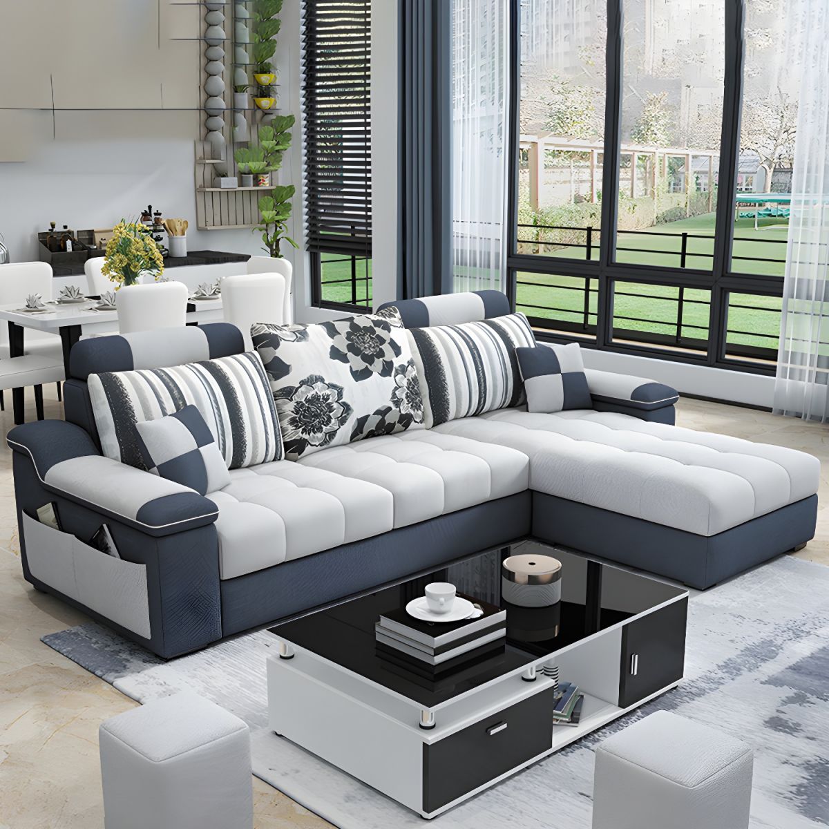 BỘ SOFA GÓC L – SG51