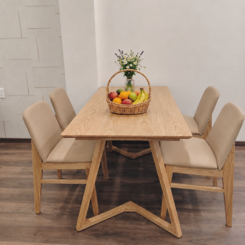 Bàn Ăn Cao Cấp 4 Ghế – Z156