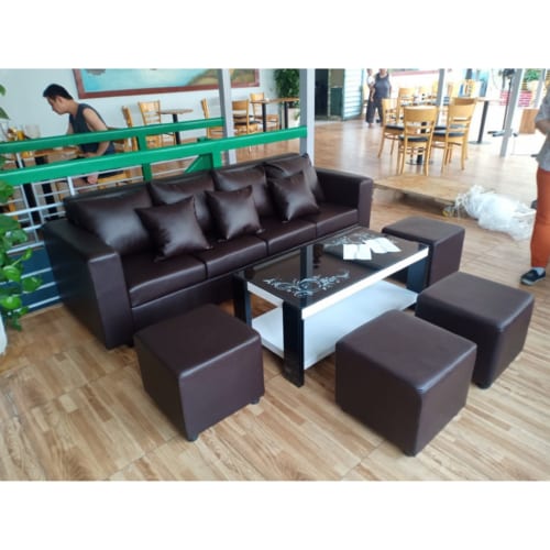 Combo sofa phòng khách giá rẻ 1603-93