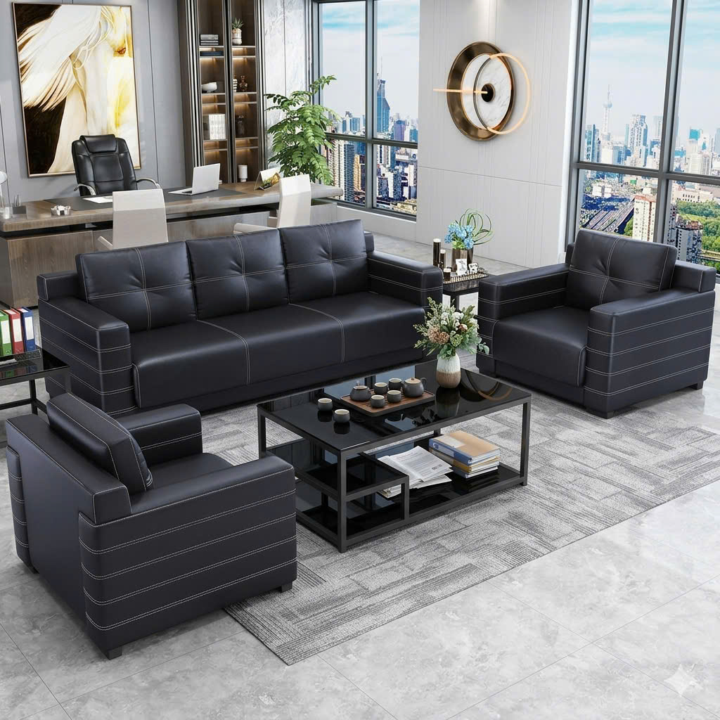 Bộ Ghế Sofa Da Cao Cấp – KB61