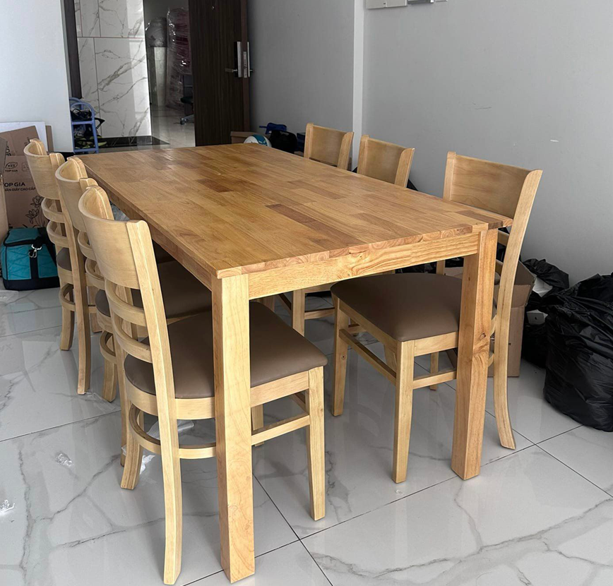 Bộ Bàn Ăn Cabin 6 Ghế – Z152