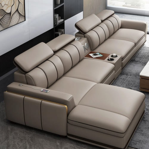 Sofa L cao cấp A108