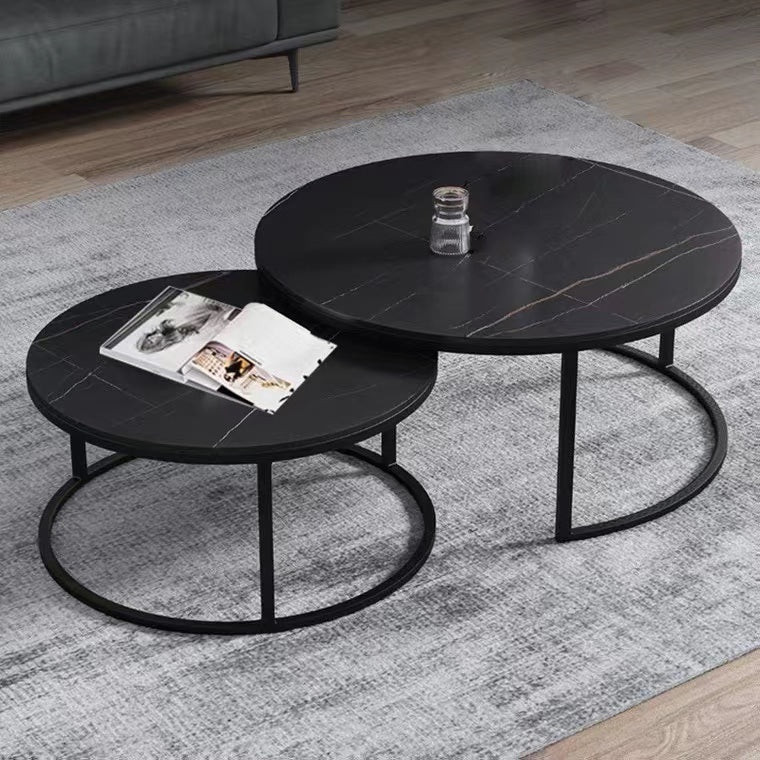 Bàn Sofa Đôi Mặt Đá Ceramic – BT82