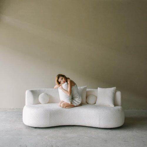 Sofa Băng Cong Vải  – SB37