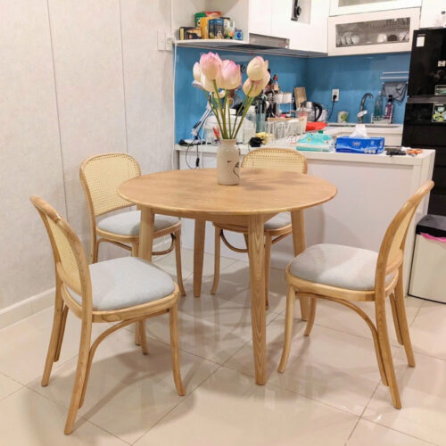Bộ Bàn Ăn 4 Ghế Amelie – Z56
