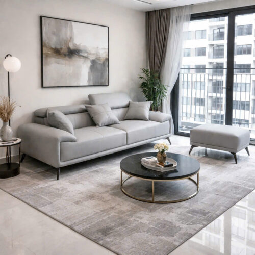 Sofa 2 Chỗ Ngồi Bọc Da Hàn Quốc – SB36