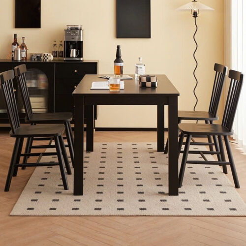 Bàn Ghế Ăn 7 Nan Song Tiện Decor – Z52