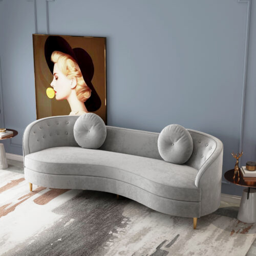 Sofa Băng Cong Thiết Kế Hiện Đại – SB31