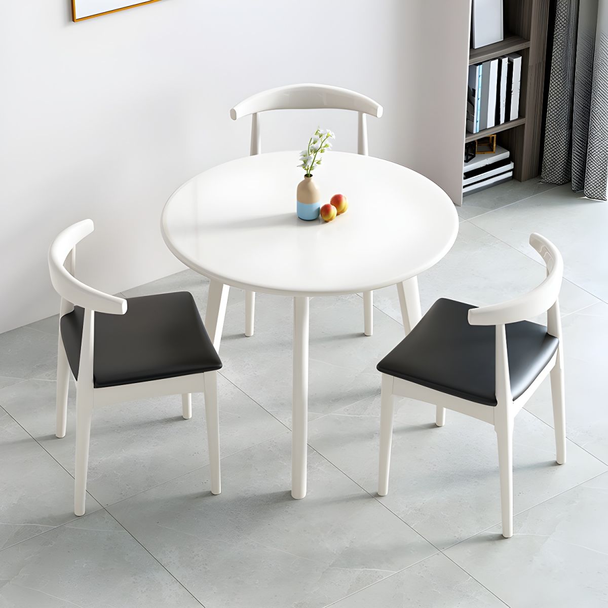 Bàn Ăn Gỗ Hình Tròn Đẹp – Z89