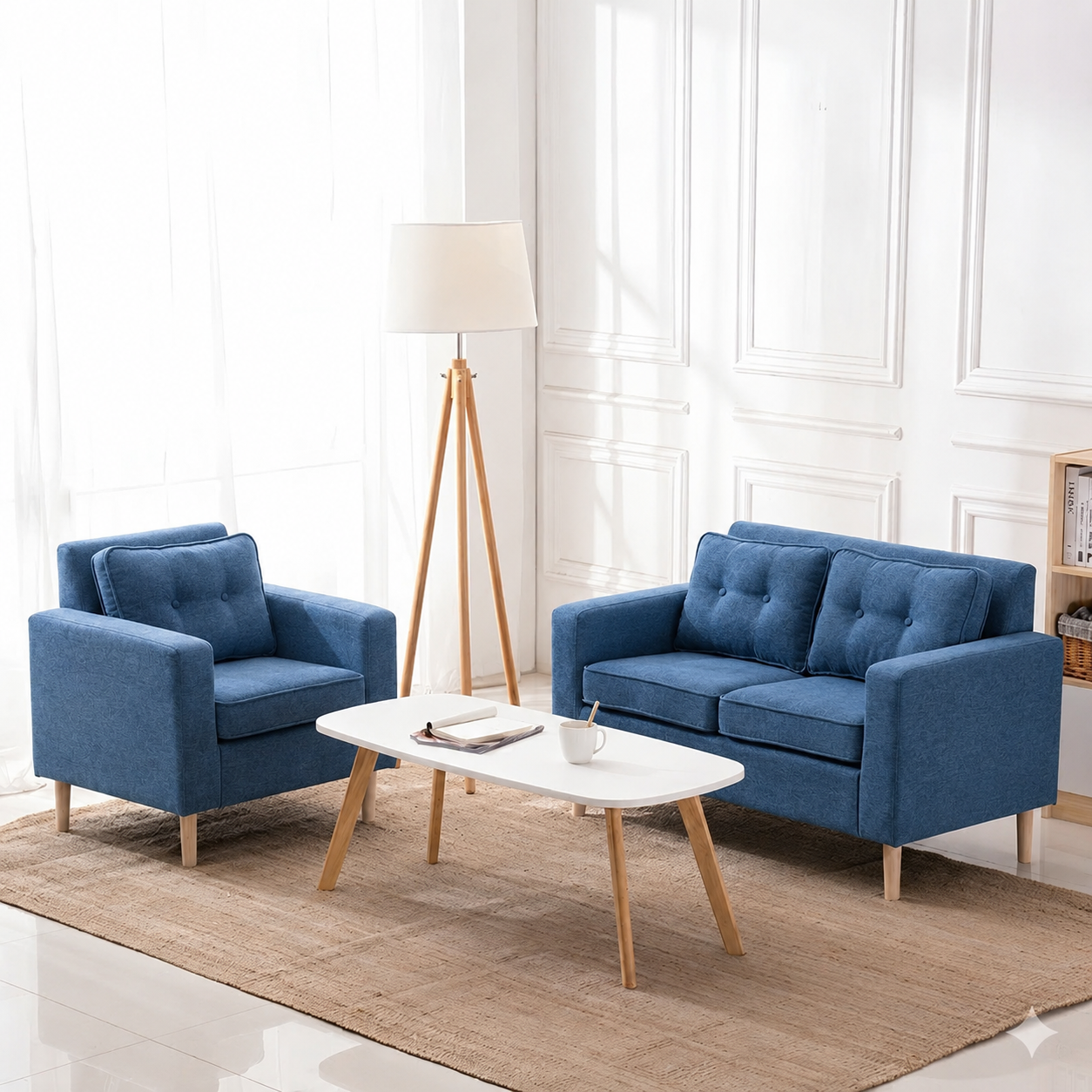 Bộ Sofa Văn Phòng Nhỏ Gọn – KB25