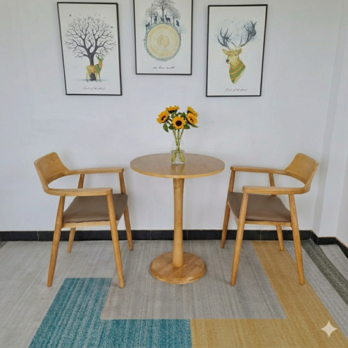 Bộ Bàn Ăn 2 Ghế Cho Nhà Nhỏ – Z140
