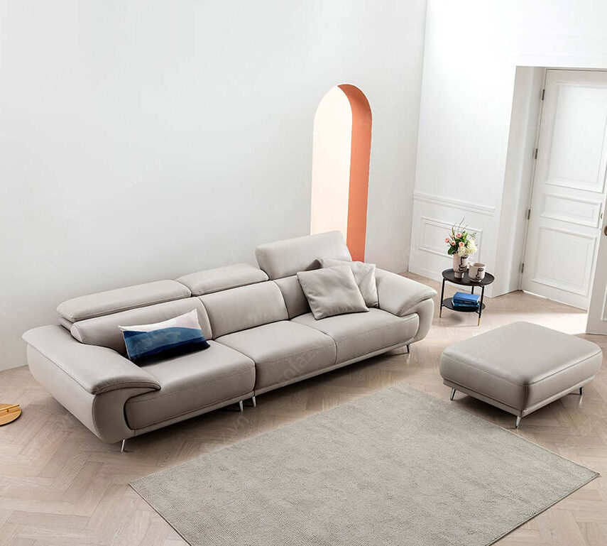 Sofa Băng Kèm Đôn – SB23
