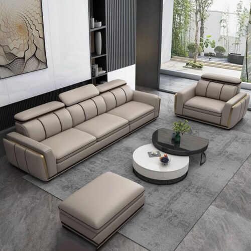 Bộ Sofa Băng Da Cao Cấp – KB20