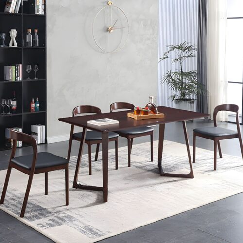 Bàn Ăn 4 Ghế Neva Không Tay – Z31