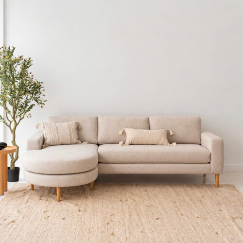 Sofa Góc Vải Cho Nhà Phố Cao Cấp – SG01
