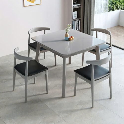 Bộ Bàn Ăn Cơm Hình Vuông Hiện Đại – Z02