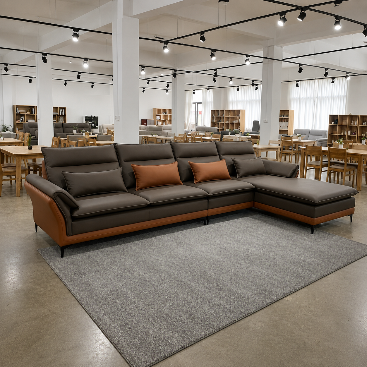 Sofa Góc L Cao Cấp – A03