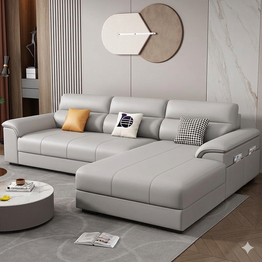 Sofa Góc L Cao Cấp – A02