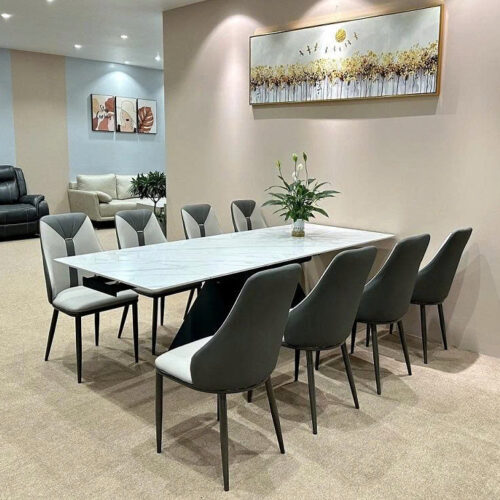 Bàn Ăn Kéo Dài 8 Ghế Hiện Đại – Z85
