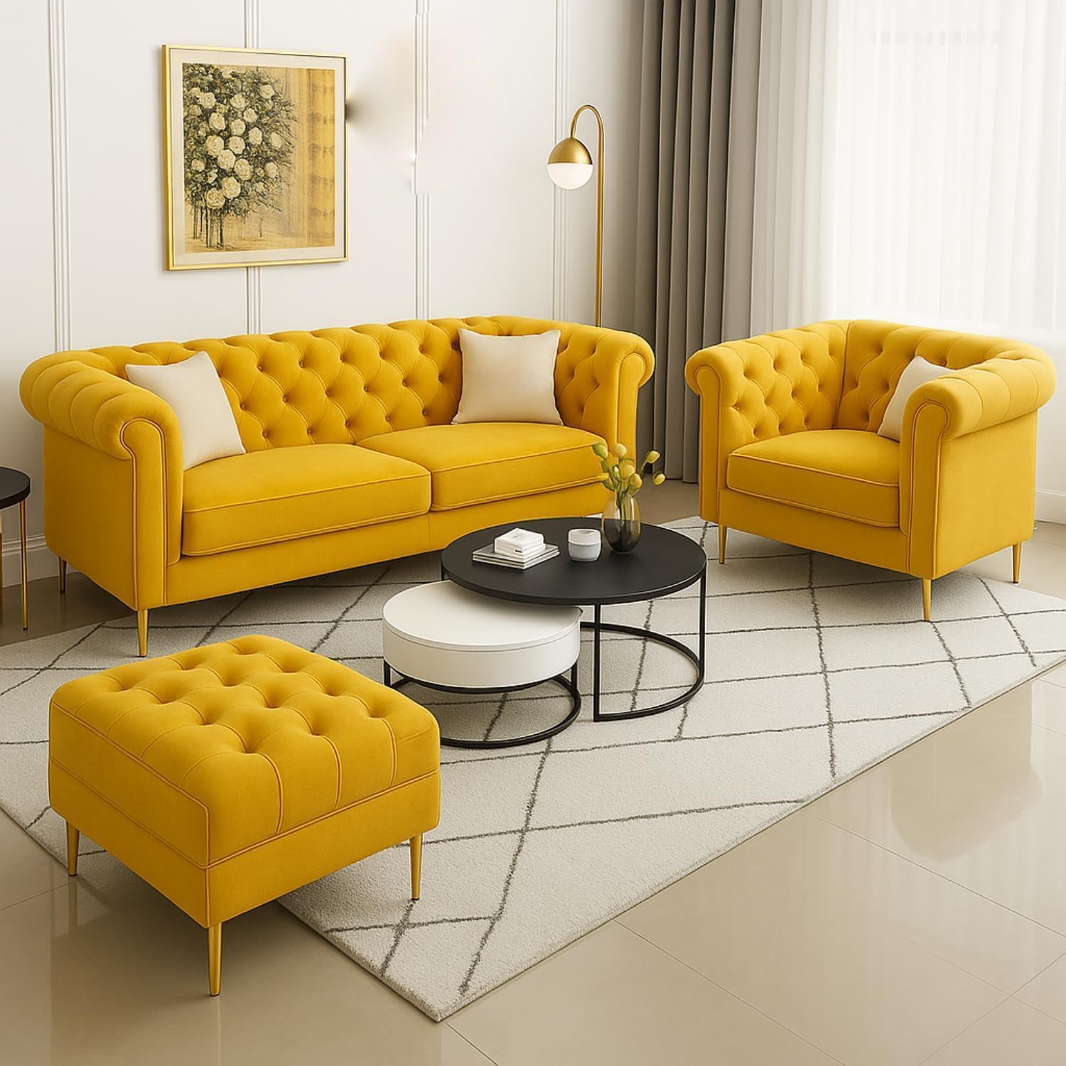 Bộ Sofa Phong Cách Tân Cổ Điển – KB10 Mộc Sofa