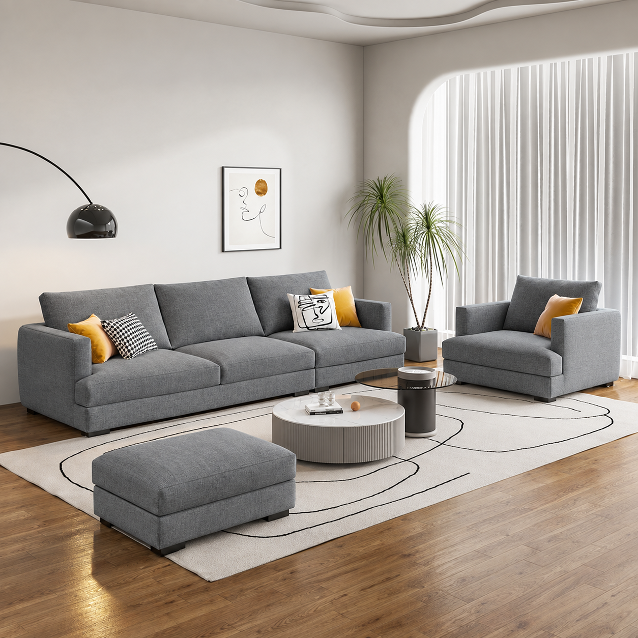 Bộ Sofa Văn Phòng – KB07