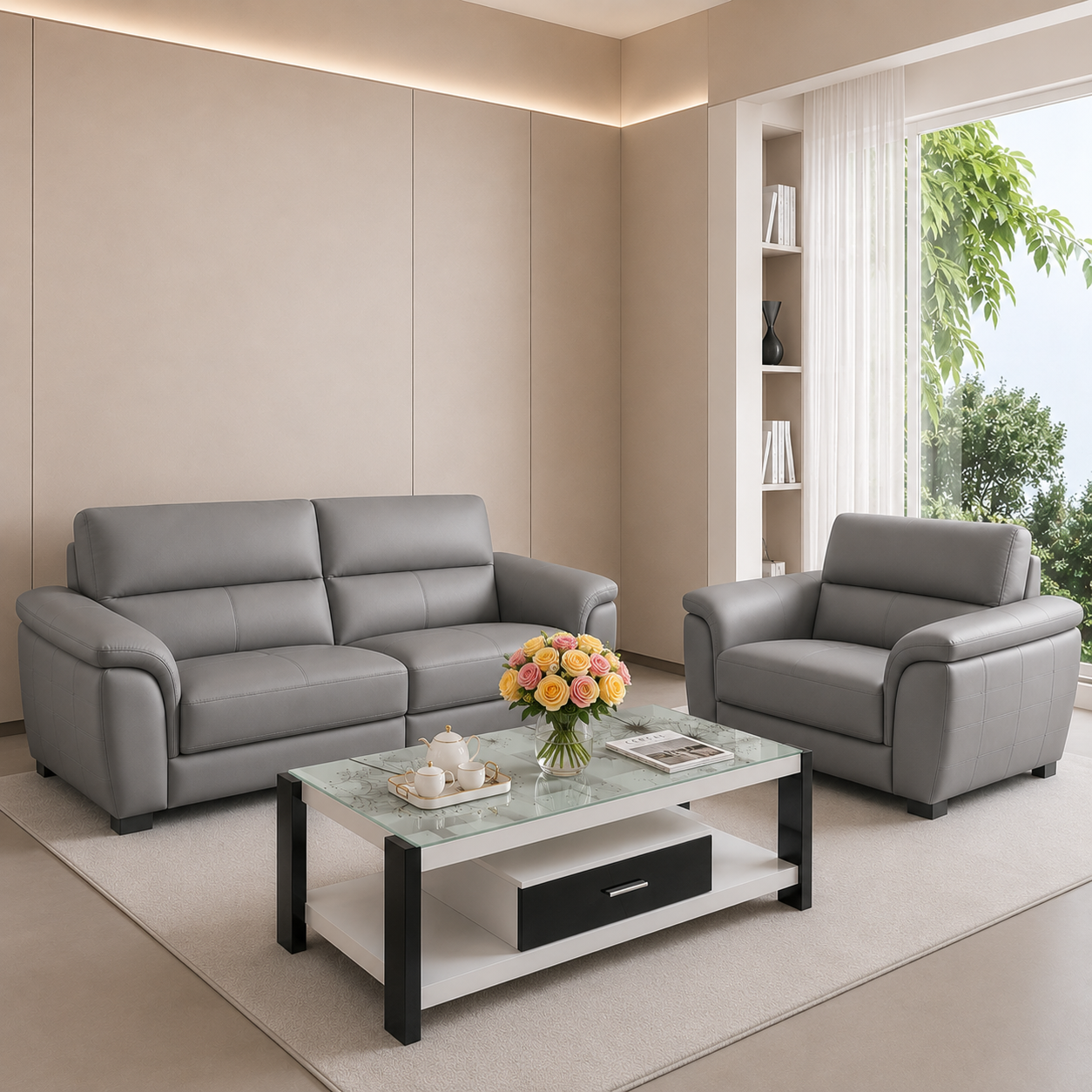Bộ Sofa Văn Phòng Nhỏ – KB04