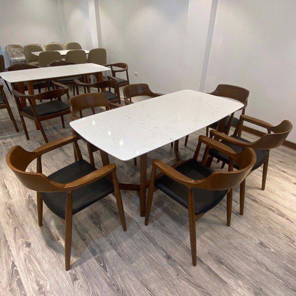Bộ Bàn Ăn Mặt Đá 6 Ghế – Z17