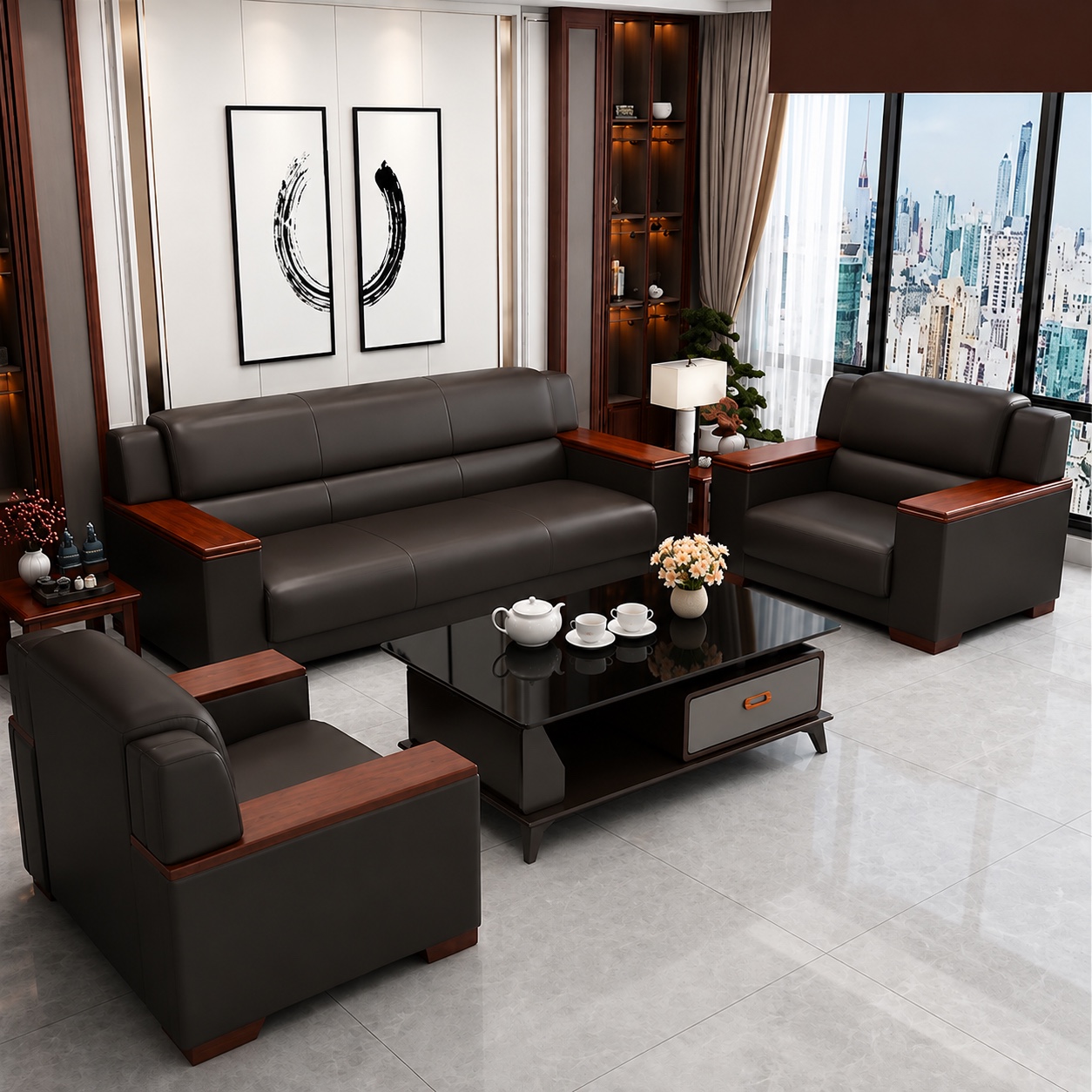 Bộ Sofa Văn Phòng Cao Cấp – KB02