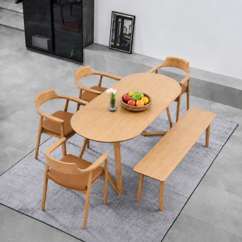 Bộ Bàn Ăn Gỗ Phong Cách Hiện Đại – Z16