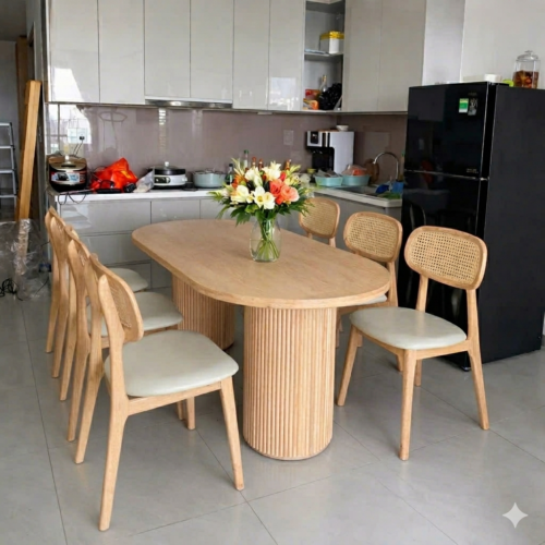 Bộ Bàn Ăn 6 Ghế Secoo – Z13