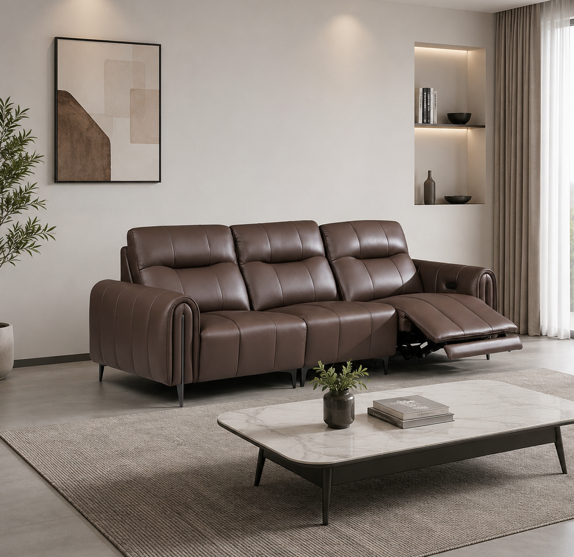 Sofa Văng Chỉnh Điện Hiện Đại – TG16