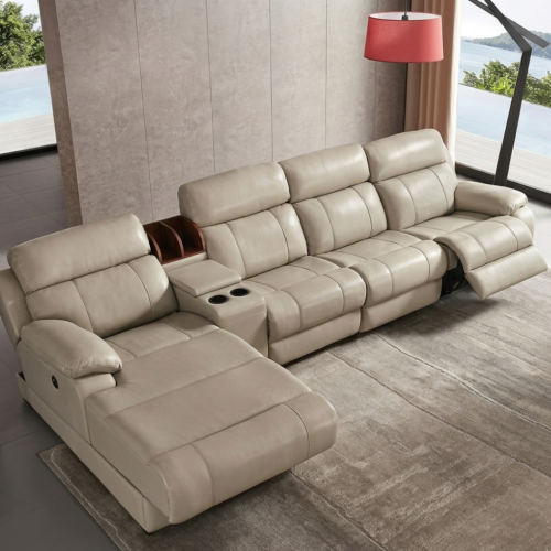 Sofa Thư Giãn Chỉnh Điện Da Bò – TG12