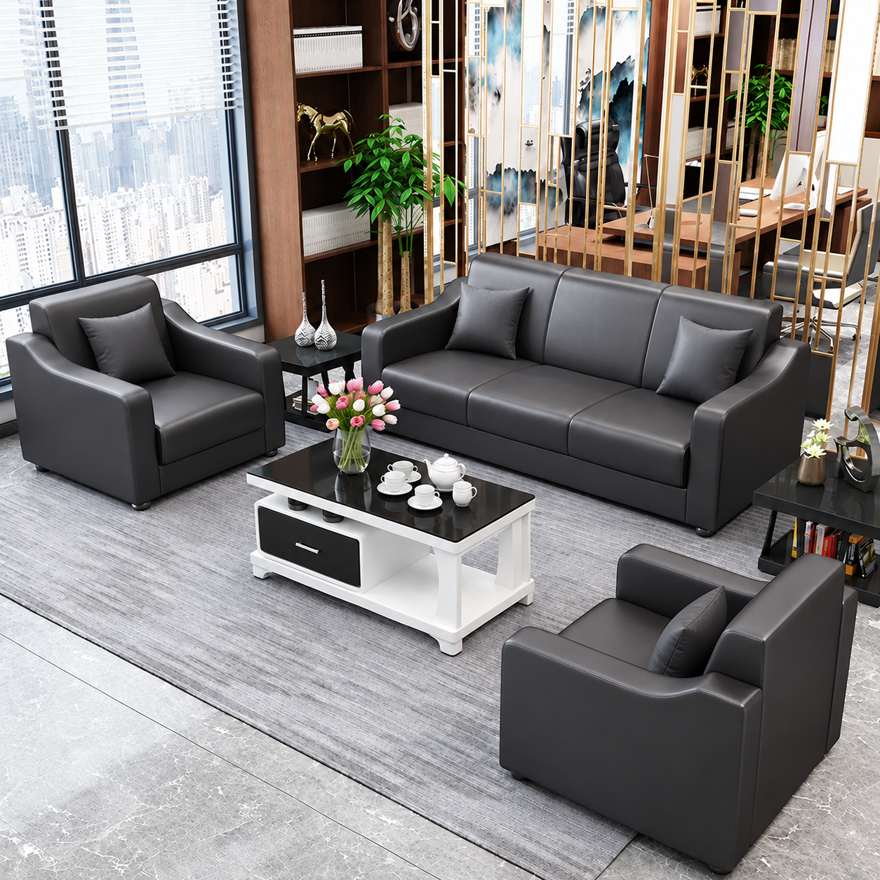 Bộ Sofa Văn Phòng – KB46